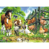 Puzzle Animale - 100 piese