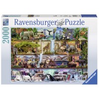 Puzzle Animale - 2000 piese