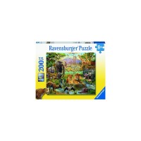 Puzzle animale din savana 200 piese