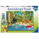 Puzzle Animale in padure Ravensburger 200 piese