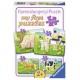 Puzzle Animale la ferma 2/4/6/8 piese