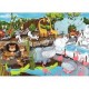 Puzzle animale de la zoo 35 piese