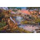 Puzzle Animale salbatice la rau Ravensburger 3000 piese