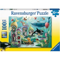 Puzzle animale subacvatice 100 piese