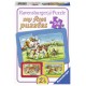 Puzzle Animalute 3x6 piese