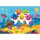 Puzzle Baby Shark 2x24 piese