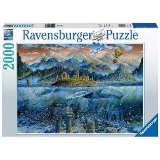 Puzzle Balena fantastica Ravensburger 2000 piese