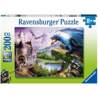 Puzzle castel si dragoni 200 piese