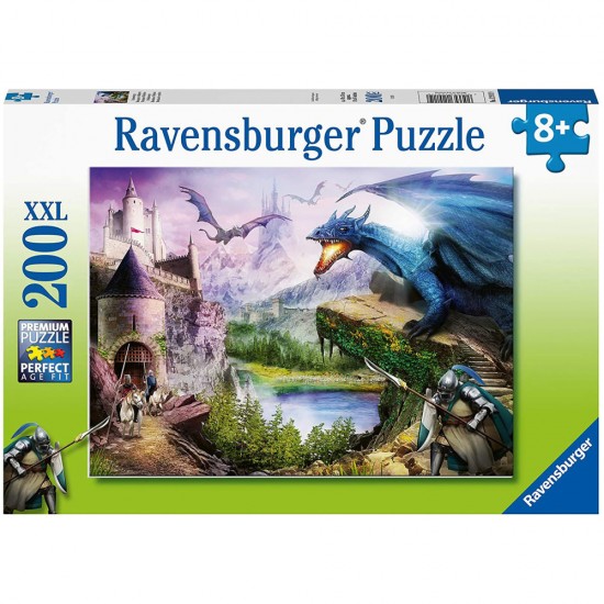 Puzzle castel si dragoni 200 piese
