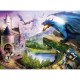 Puzzle castel si dragoni 200 piese