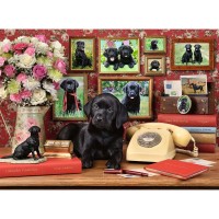 Puzzle catel loial Ravensburger 500 piese