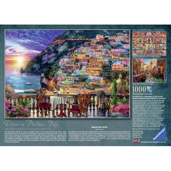 Puzzle Cina in Positano 1000 piese