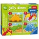 Puzzle Dinozauri - 2/3/4/5 piese