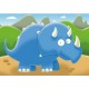 Puzzle Dinozauri - 2/3/4/5 piese