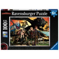 Puzzle Dragons Ravensburger 100 piese