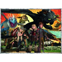 Puzzle Dragons Ravensburger 100 piese