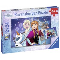 Puzzle Frozen 2x24 piese