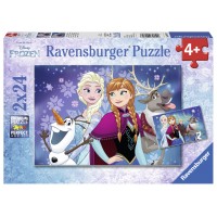 Puzzle Frozen 2x24 piese