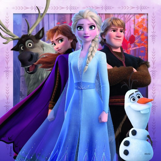 Puzzle Frozen II 3x49 piese