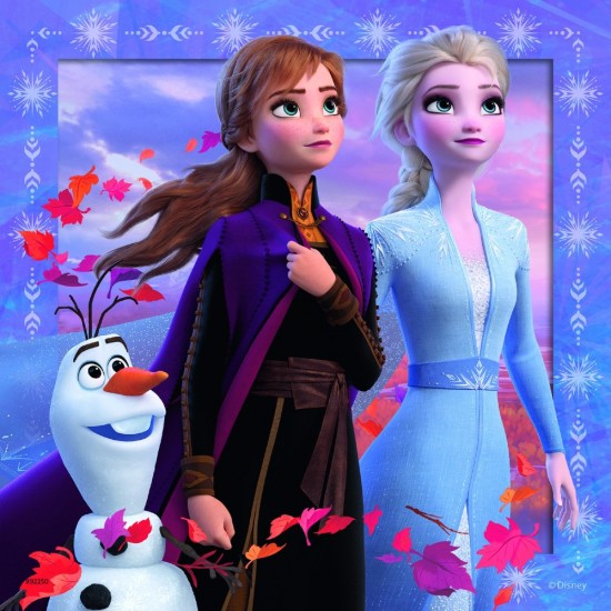 Puzzle Frozen II 3x49 piese