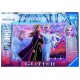 Puzzle cu sclipici Frozen II Elsa si Anna 100 piese