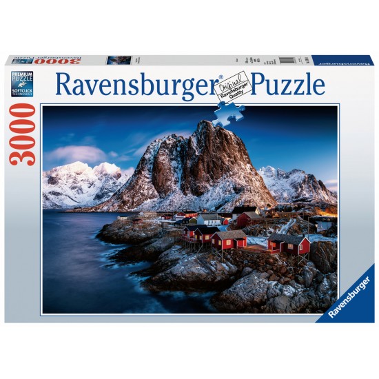 Puzzle Hamnoy 3000 piese Ravensburger
