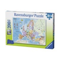 Puzzle Harta Europei 200 piese