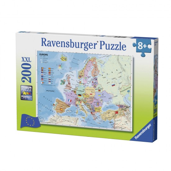 Puzzle Harta Europei 200 piese