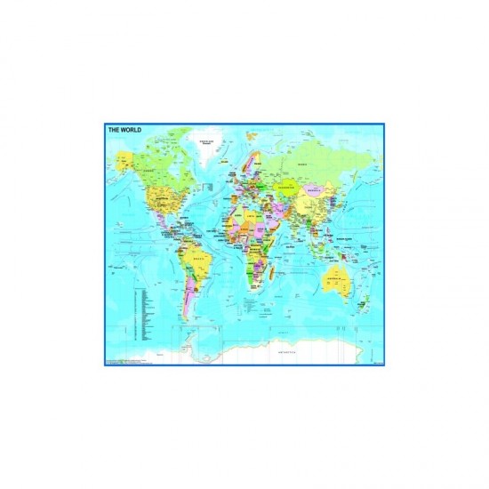 Puzzle Ravensburger 200 piese - Harta lumii