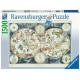 Puzzle Harta lumii creaturi fantastice Ravensburger 1500 piese