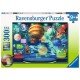 Puzzle Holograma planetelor 300 piese Ravensburger