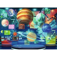 Puzzle Holograma planetelor 300 piese Ravensburger