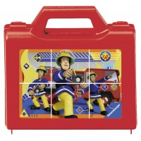 Puzzle in cutie Pompier Sam 6 piese
