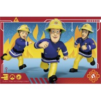 Puzzle in cutie Pompier Sam 6 piese