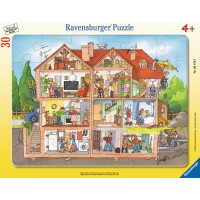 Puzzle Inauntrul casei - 30 piese