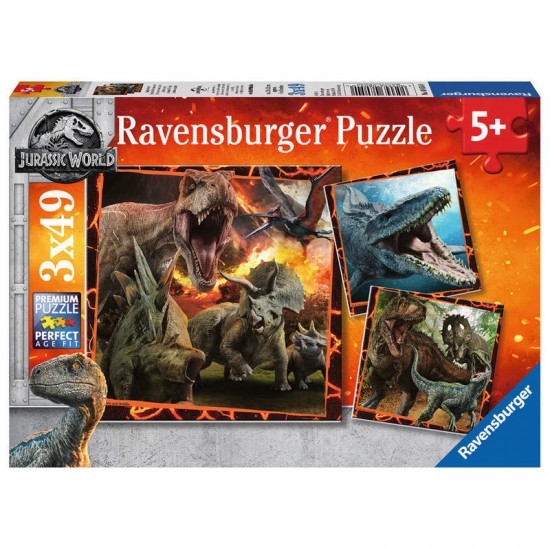Puzzle Jurassic World 3x49 piese