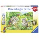 Puzzle Koala si Panda - 2x24 piese