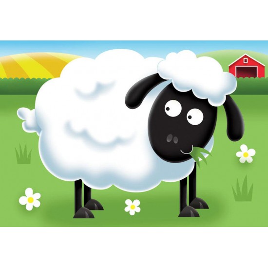 Puzzle La ferma - 2/3/4/5 piese