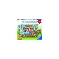 Puzzle magazin alimentar 2x12 piese Ravensburger