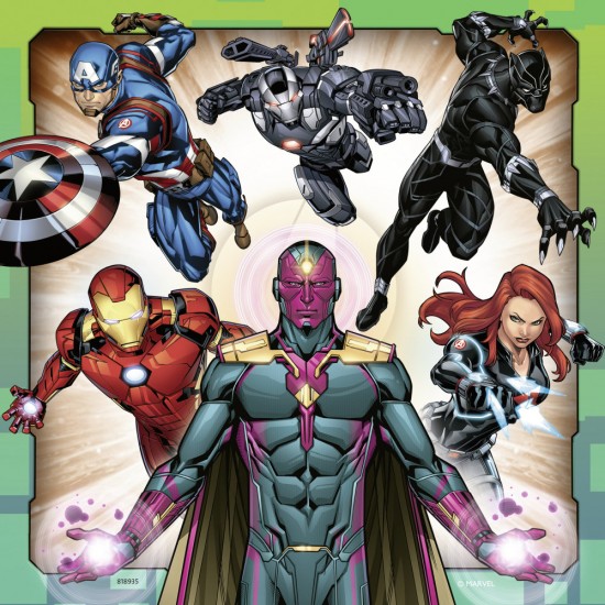 Puzzle Marvel Avengers - 3x49 piese