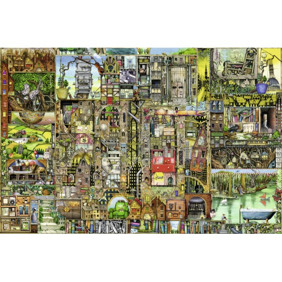 Puzzle Orasul Bizar - 5000 piese