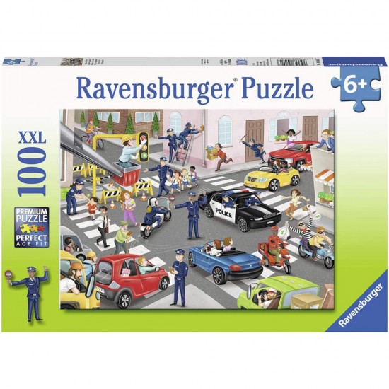 Puzzle patrula de politie 100 piese
