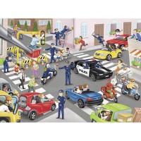 Puzzle patrula de politie 100 piese