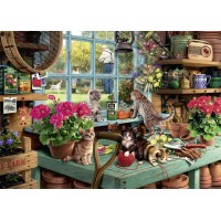 Puzzle Pisicute pe masa 1000 piese Ravensburger