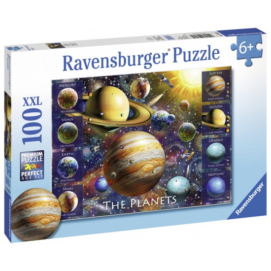 Puzzle Planete - 100 piese