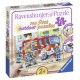 Puzzle plastic pompieri 12 piese