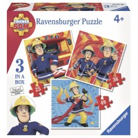Puzzle Pompierul Sam 25/36/49 piese
