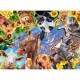 Puzzle portret cu animale 200 piese