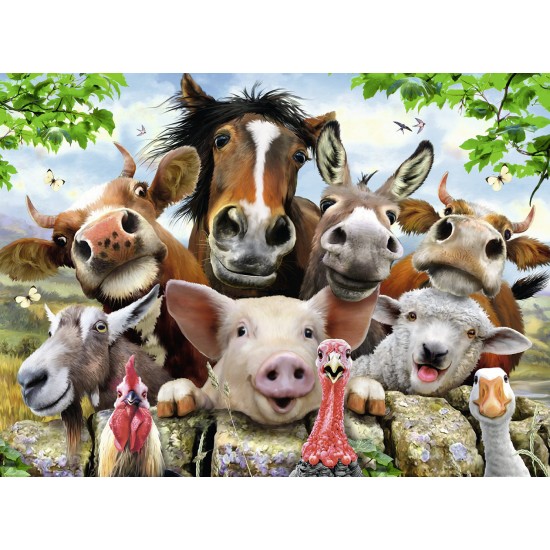 Puzzle Poza animale - 300 piese