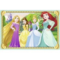 Puzzle Printesele Disney 6 piese